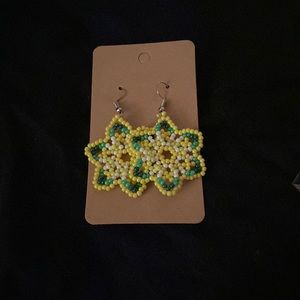 Handmade beaded earrings